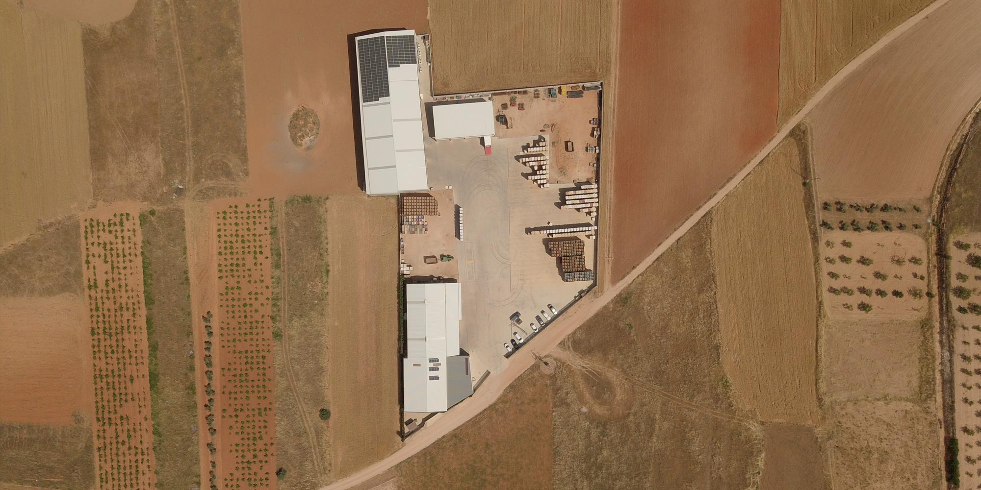 Vista cenital sede Cumarli, Las Pedroñeras